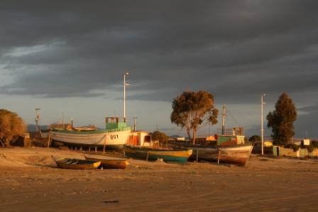 Strand in der Abendsonne